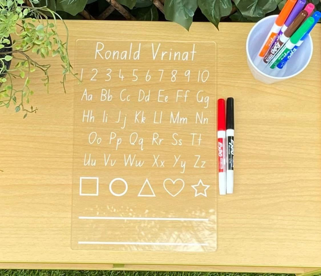 Learn your Alphabet board