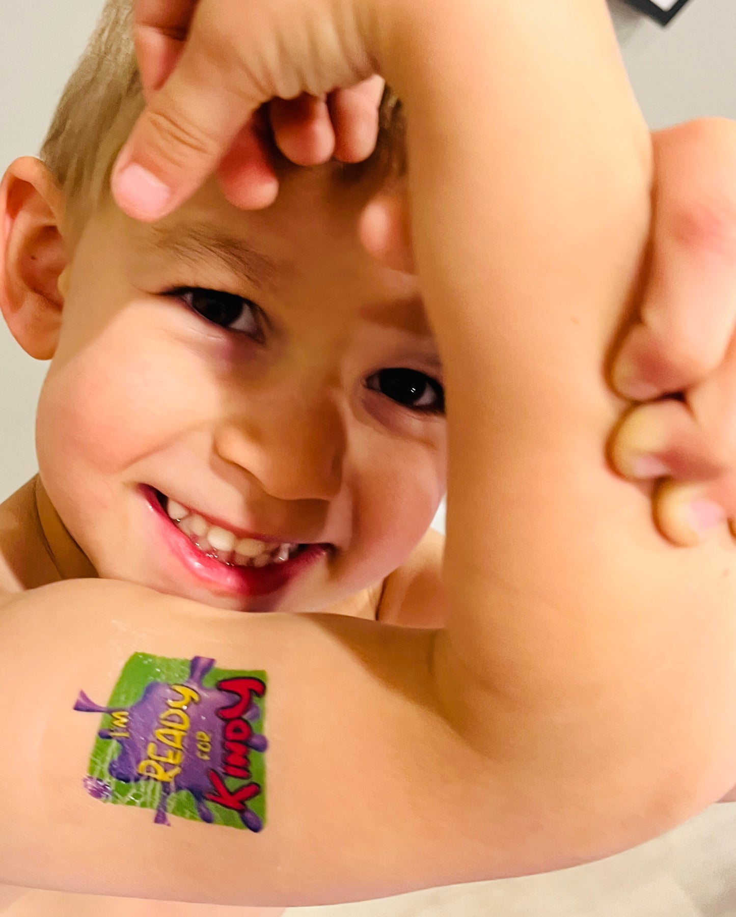 Clever Kenny Conquers Kindergarten Paperback + Activities Checklist Stickers Fun Tattoo
