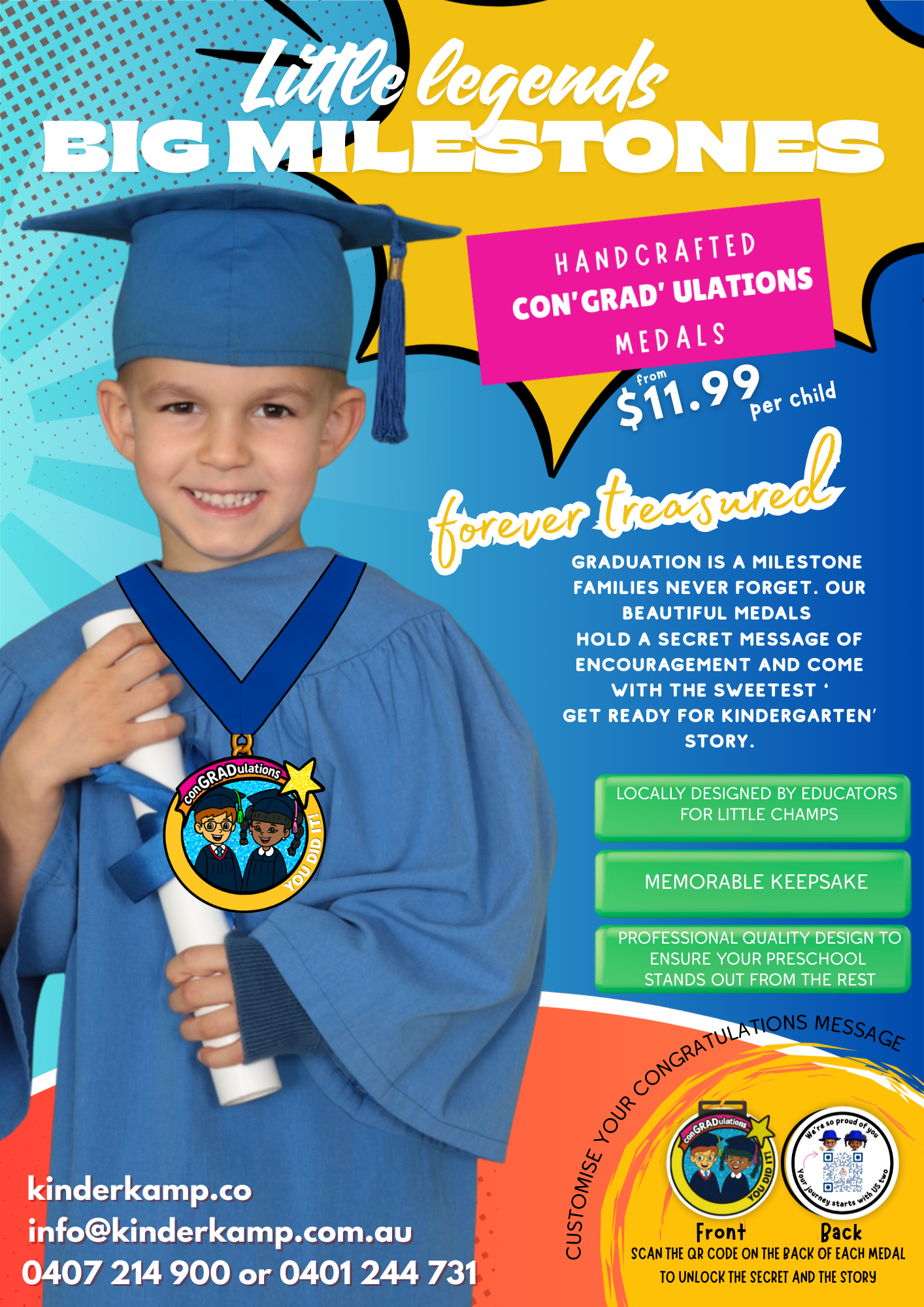 Con’GRAD’ulation Medals
